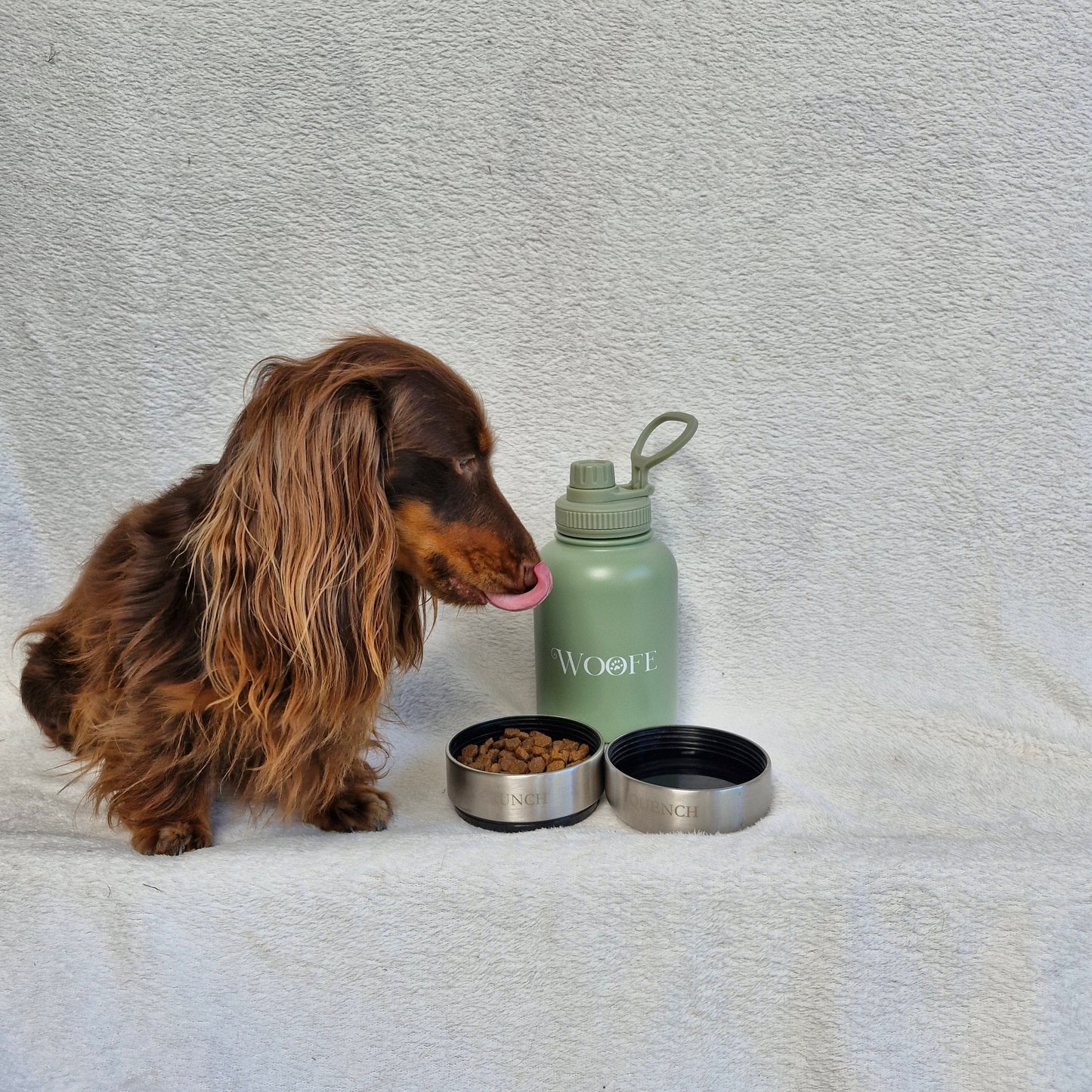 3 in 1 Water bottle - Crunch & Quench