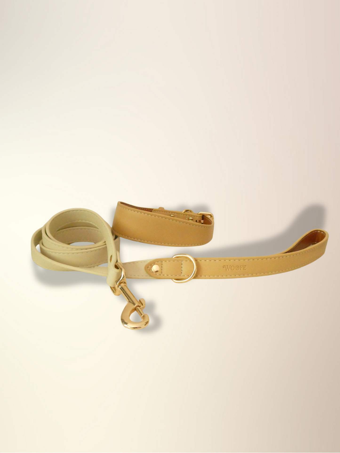 Milk Tea Collar & Lead