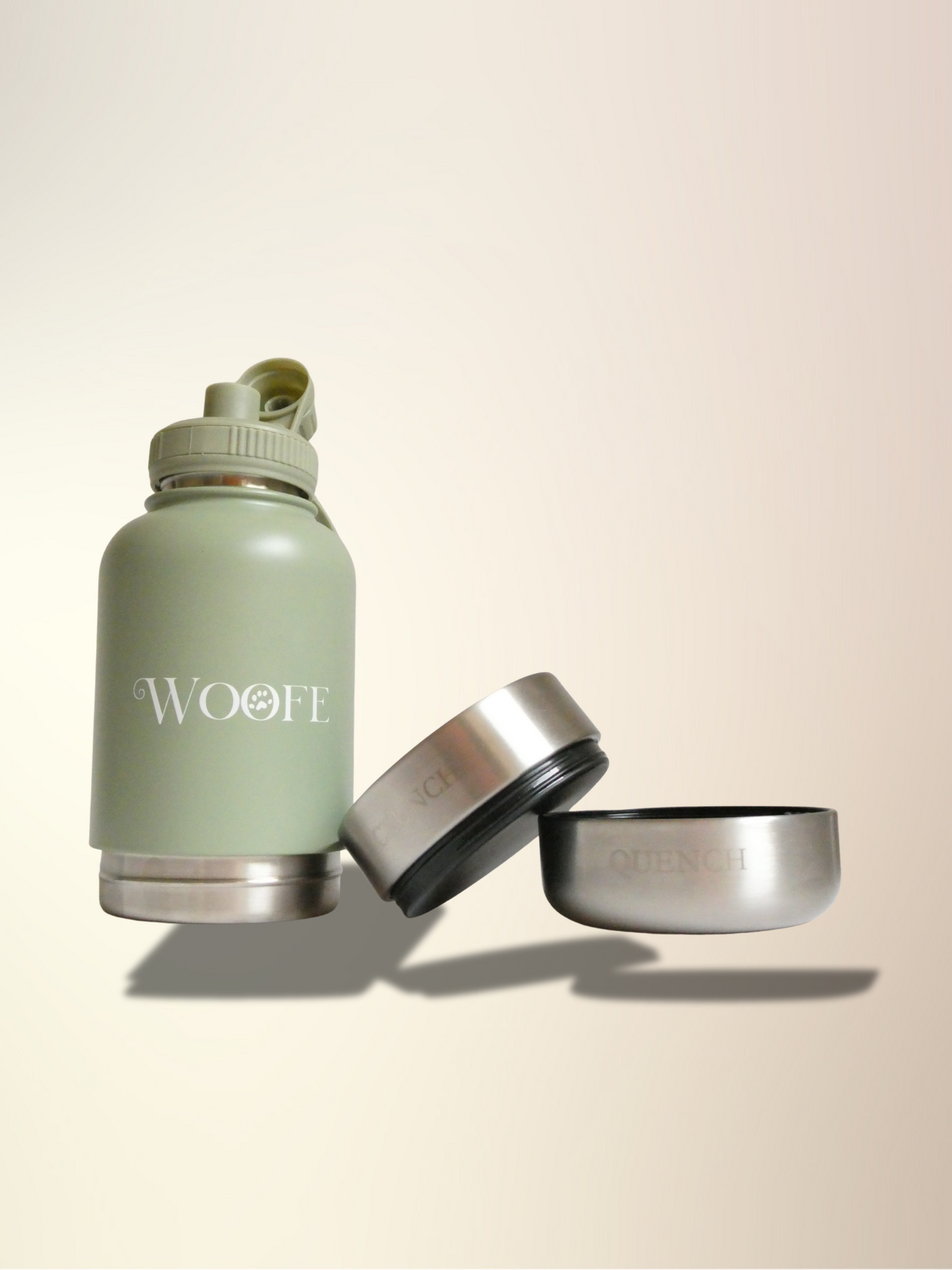 3 in 1 Water bottle - Crunch & Quench