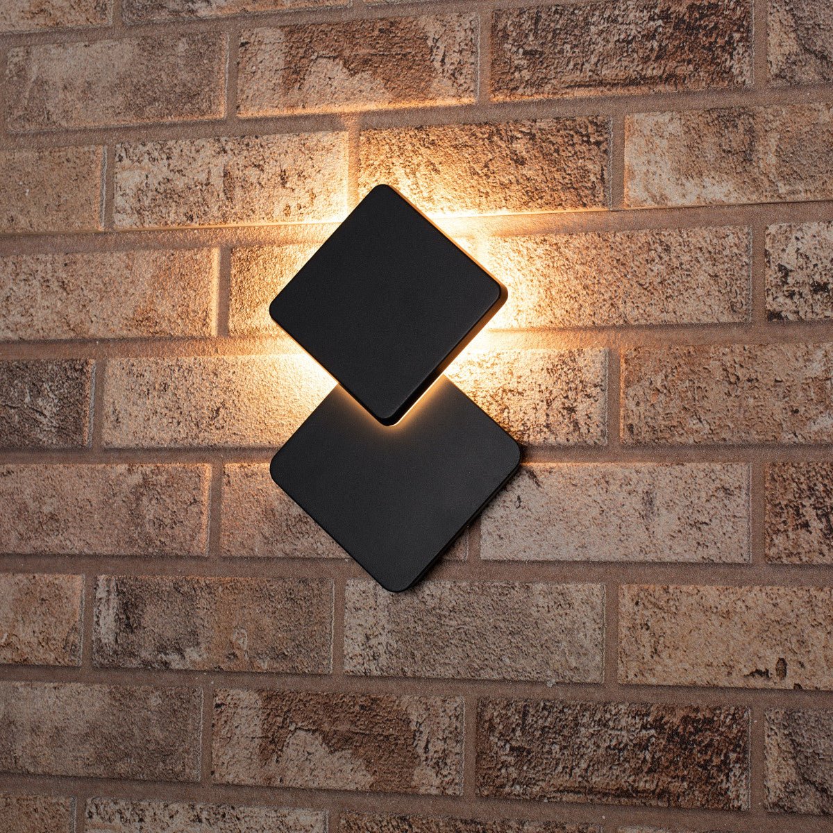 Buitenlamp met Lichtbron - Wandarmatuur - 1200lm 2700K - Grijs