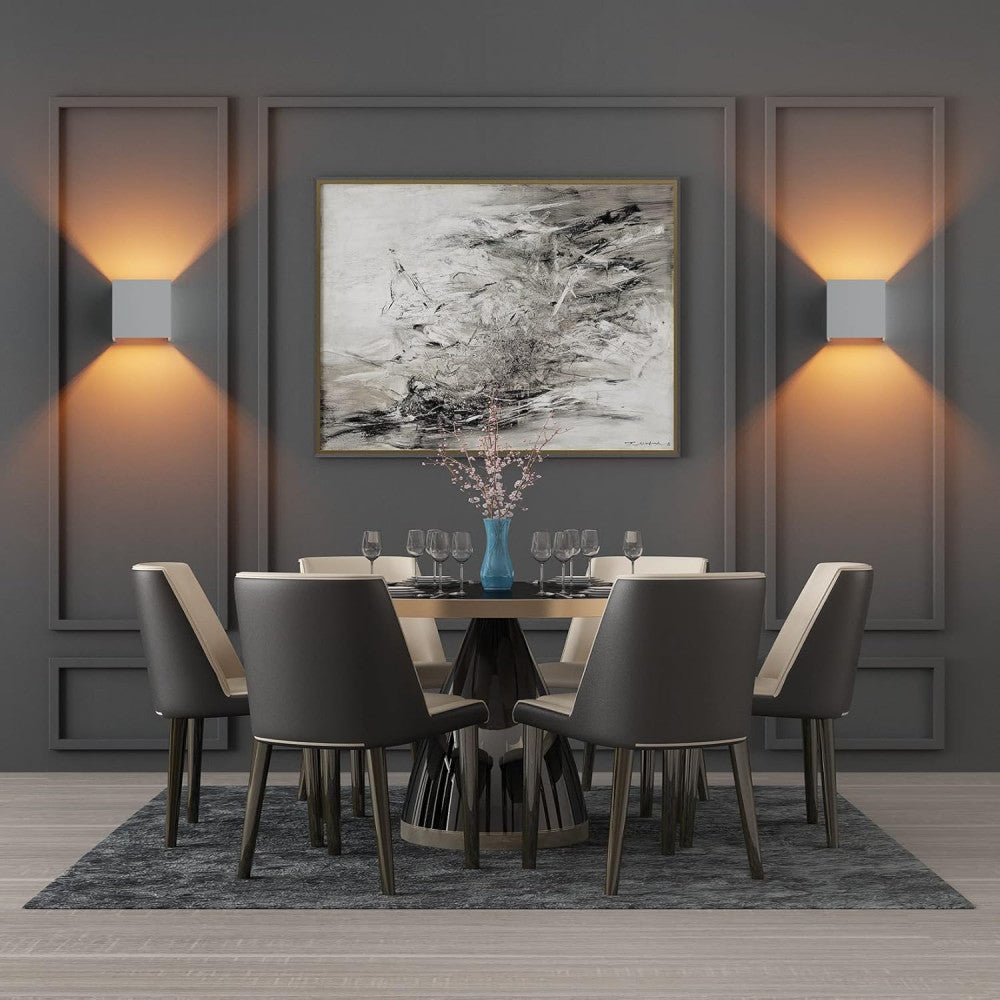 Lumo Cube Antraciet - Wandarmatuur zonder lichtbron - Excl 1xG9 - IP65