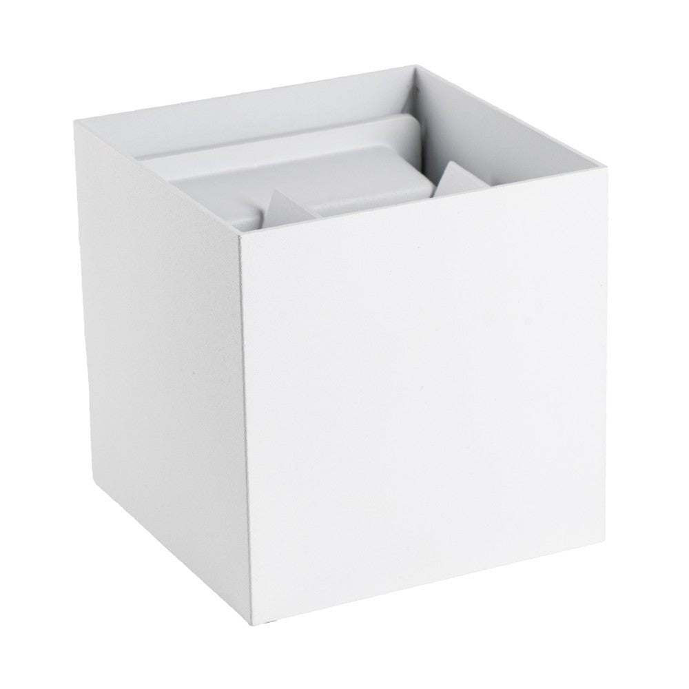 Lumo Cube Wit - Wandarmatuur zonder lichtbron - Excl 1xG9 - IP65